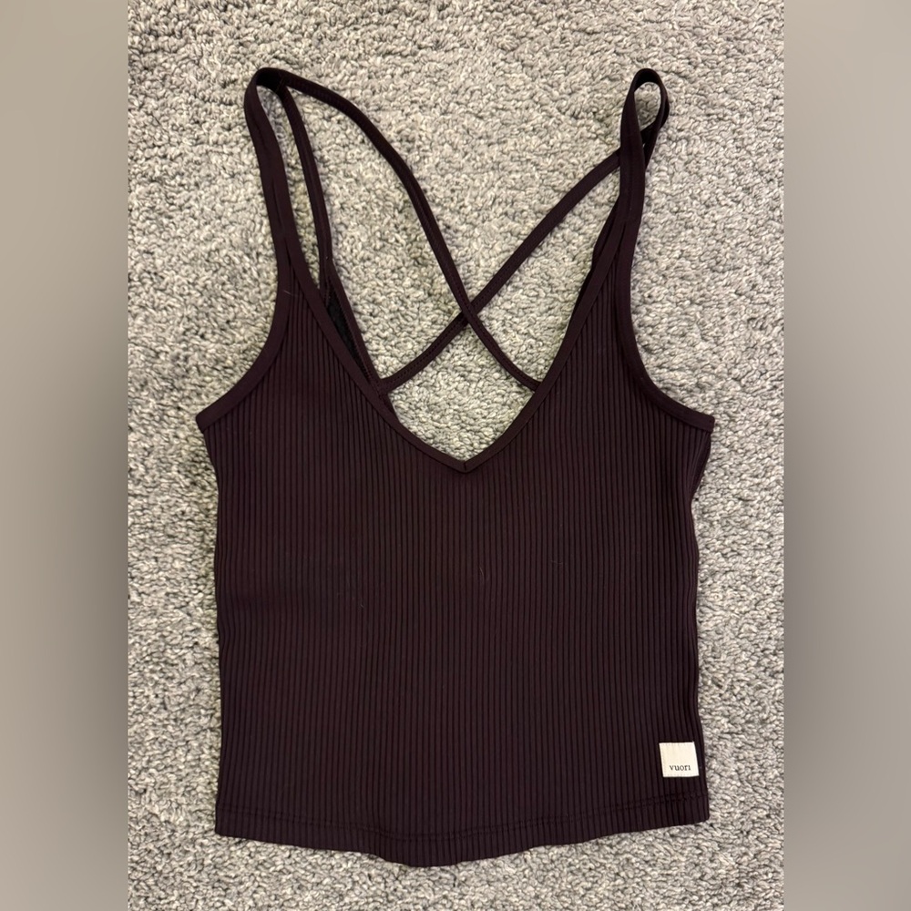 Vuori Ribbed Camisole - Deep Purple